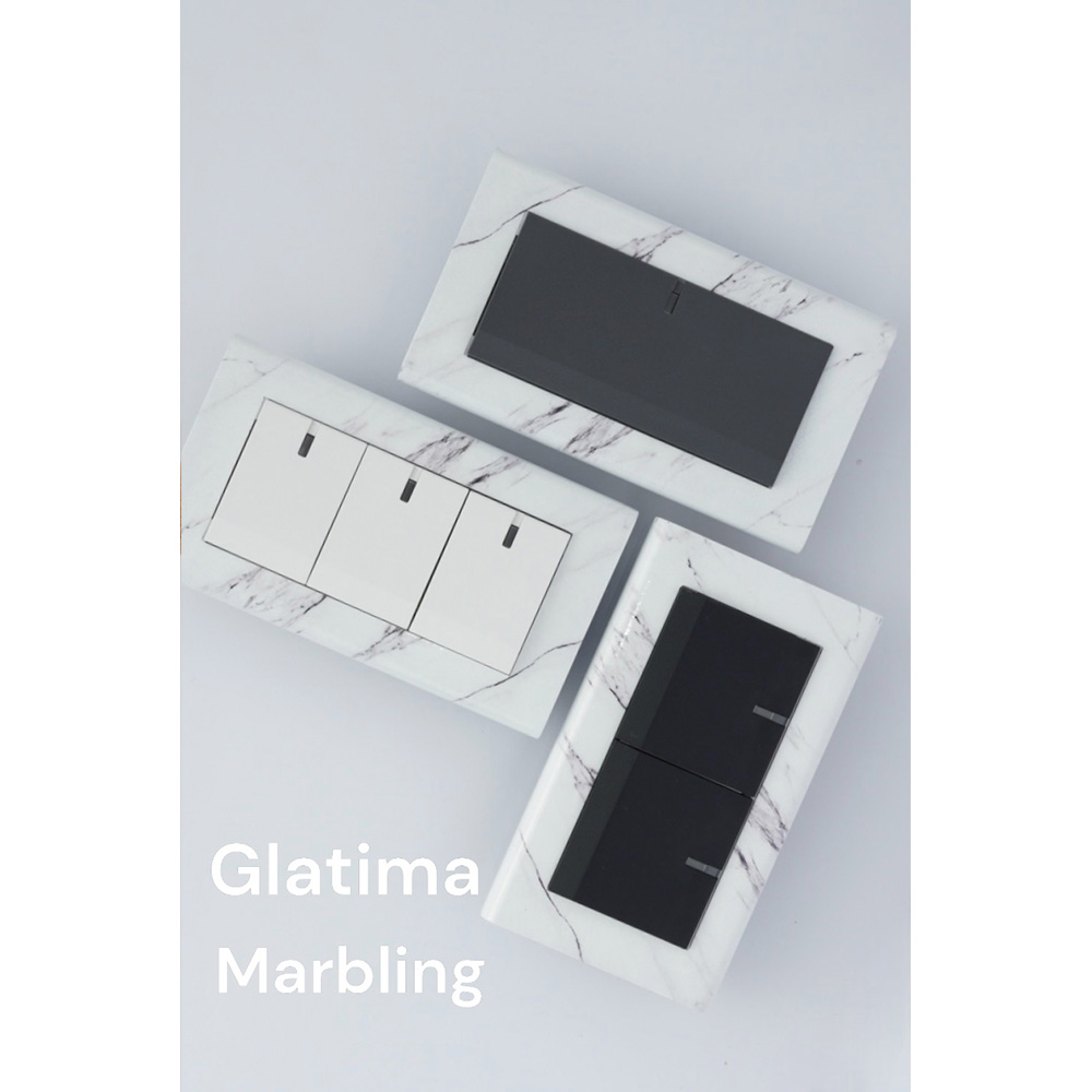 switchpapa大理石紋框 適用Glatima