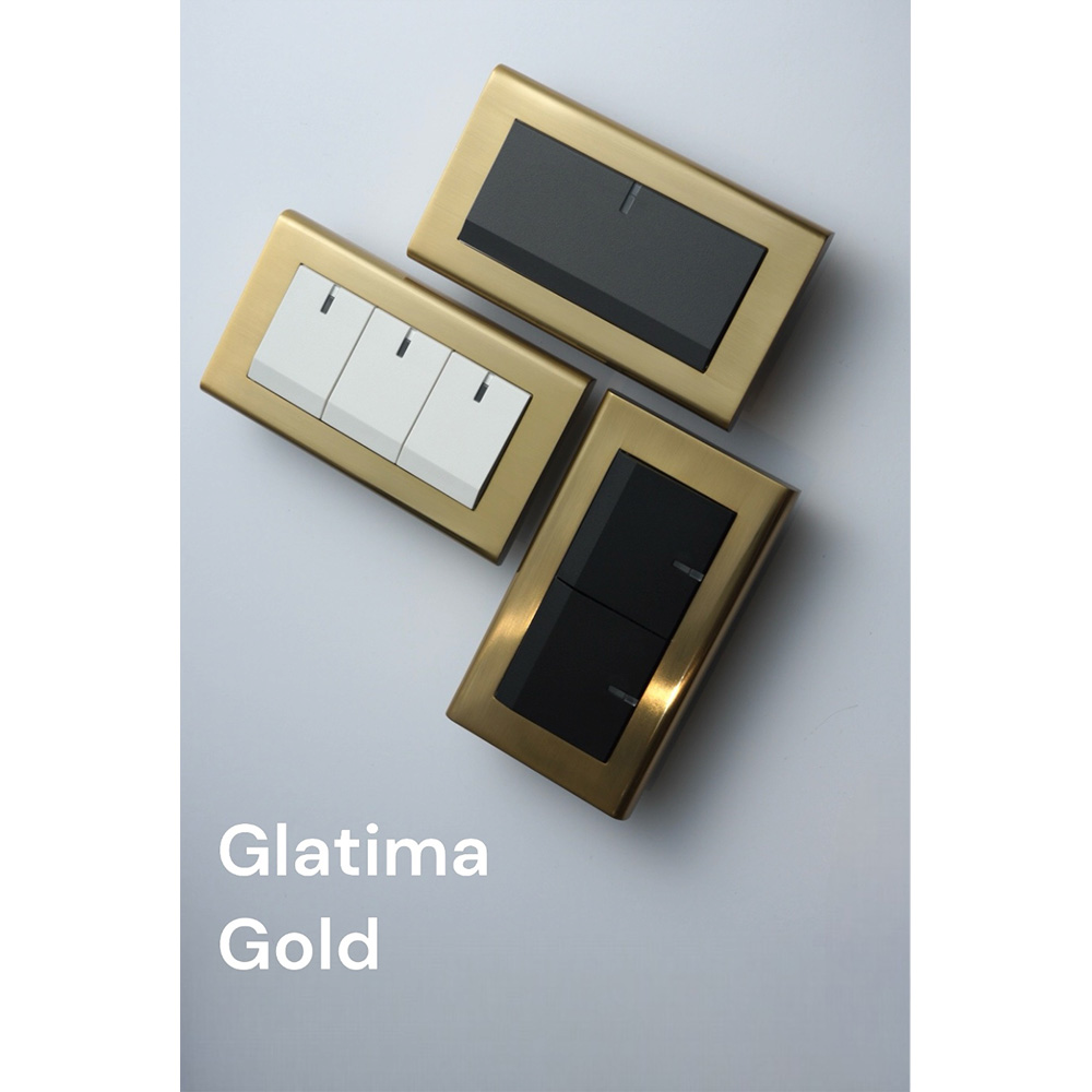 switchpapa鋅合金框 適用Glatima銅金