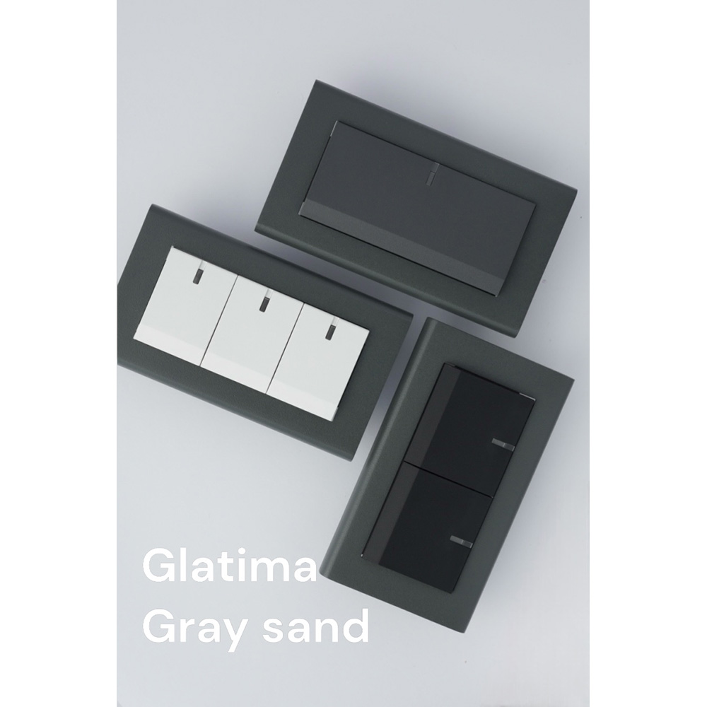 switchpapa鐵灰砂框 適用Glatima