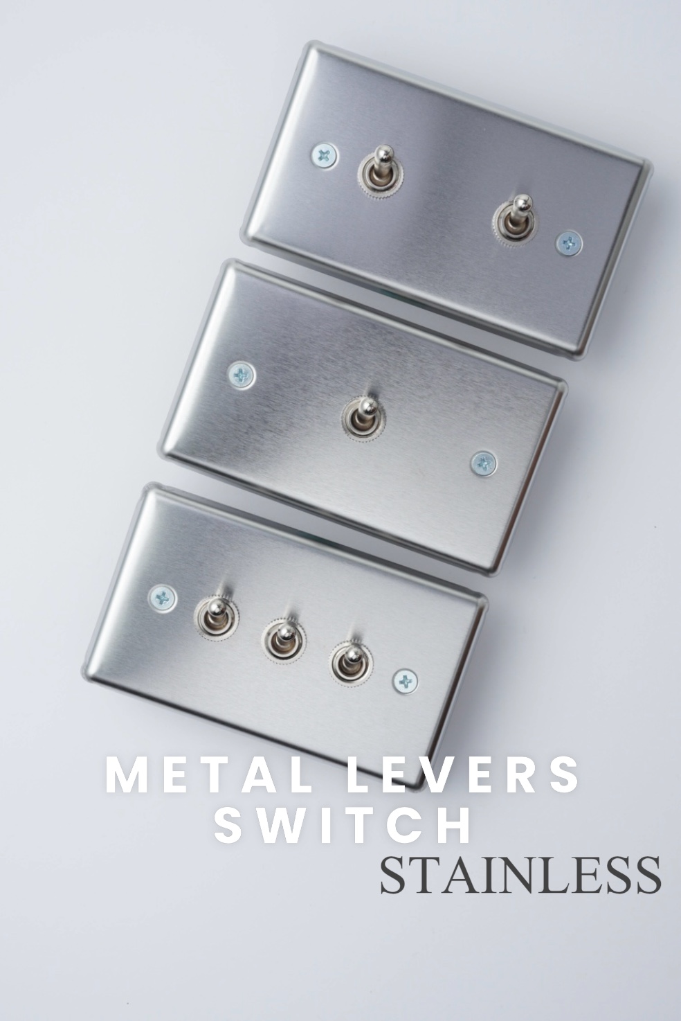 switchpapa不銹鋼復古開關系列