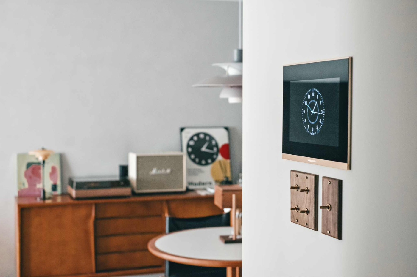 switchpapa黑胡桃木復古黃銅開關系列