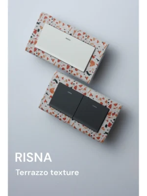 switchpapa水磨石紋框 適用RISNA (1)