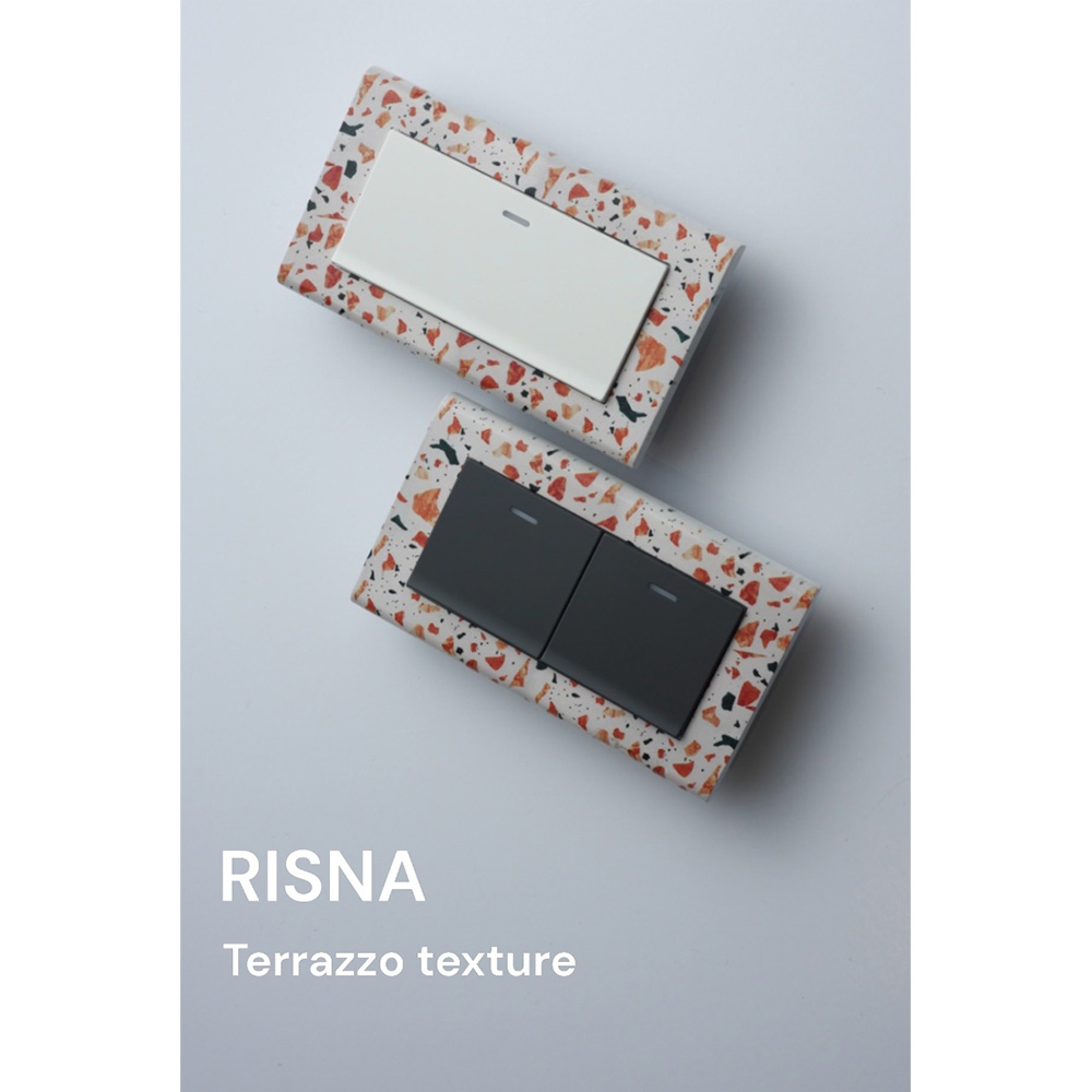switchpapa水磨石紋框 適用RISNA (1)
