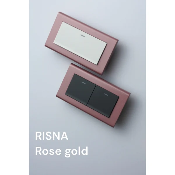 switchpapa玫瑰金框 適用RISNA (16)