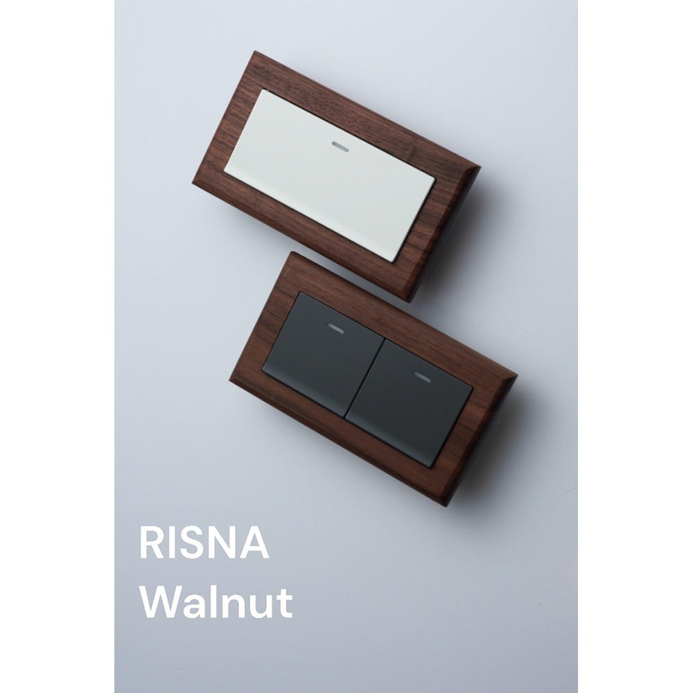 switchpapa磁吸式黑胡桃框 適用RISNA (1)