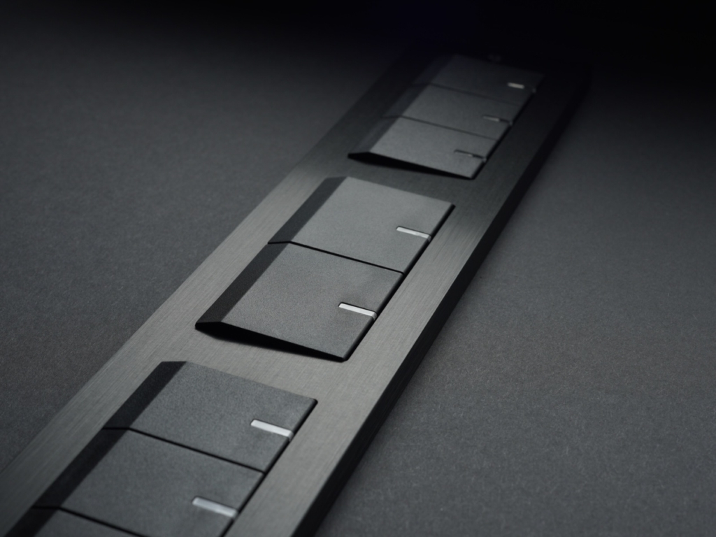 switchpapa鋁合金陽極黑Glatima螢光10開（客製品）