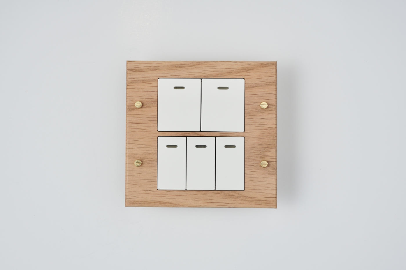 switchpapa紅橡木ADVANCE大按鍵系列實木框