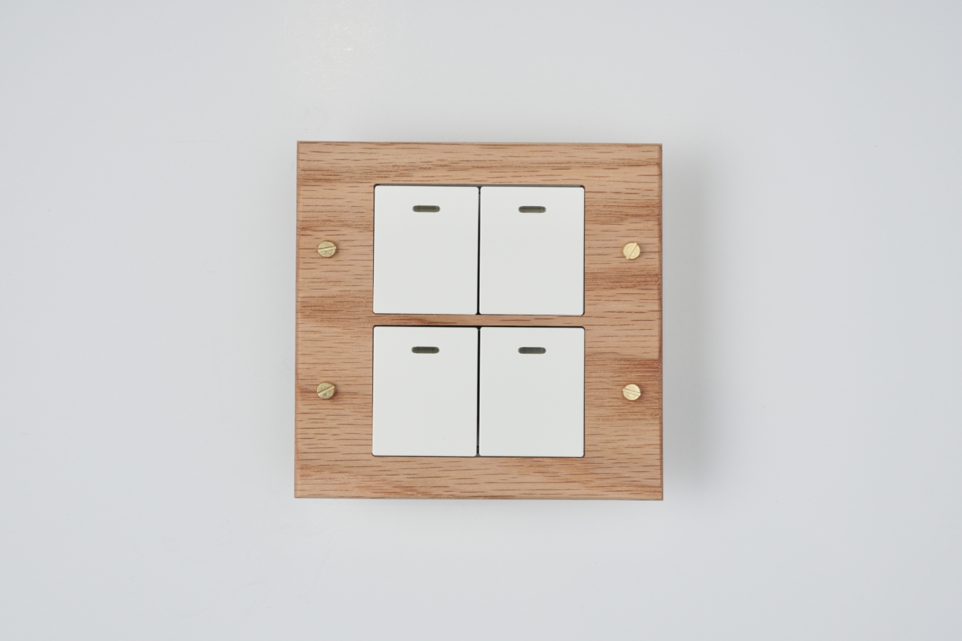 switchpapa紅橡木ADVANCE大按鍵系列實木框