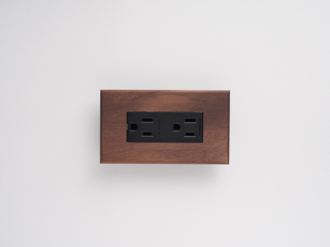 panasonic，so-style，帶燈開關，黑胡桃木