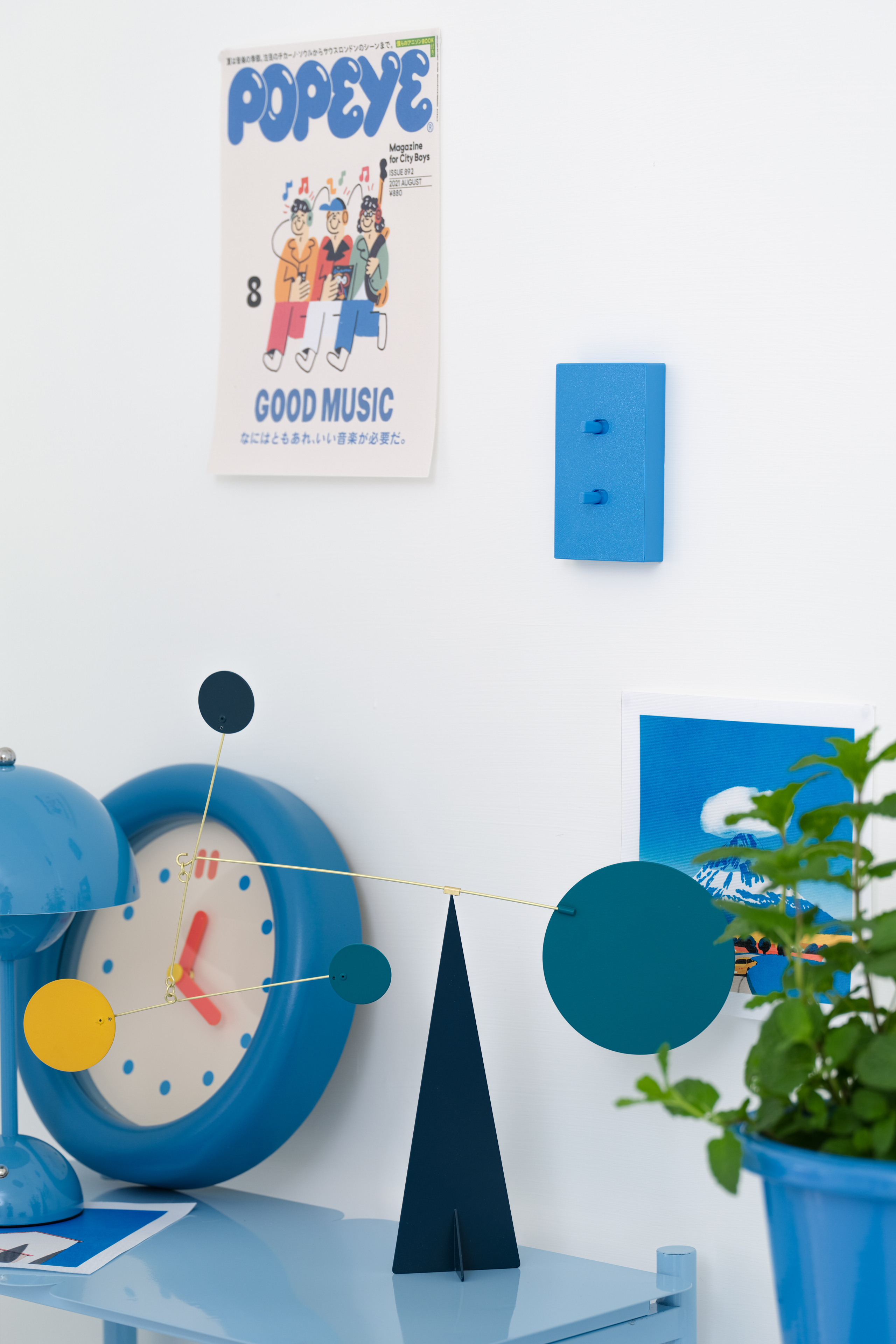 piko · panasonic · 星光開關 · 天空藍 ·